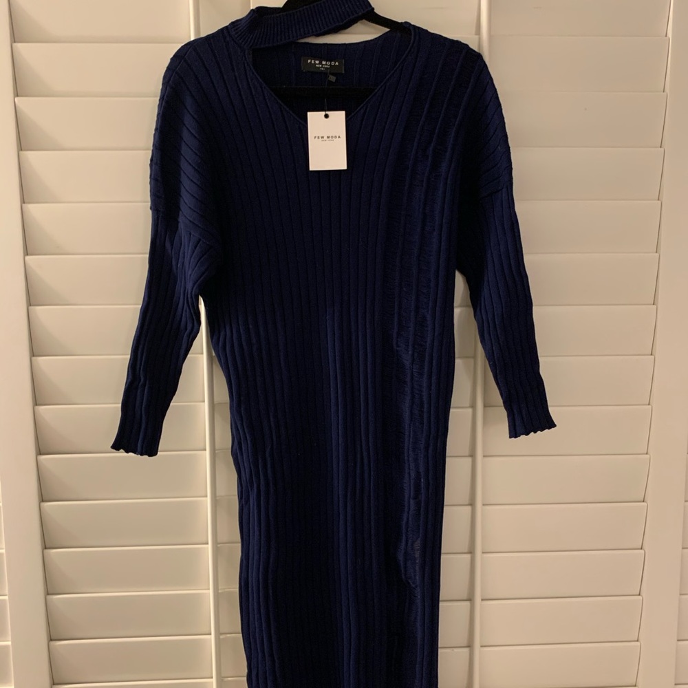 [Brand New] Navy Knit Dress